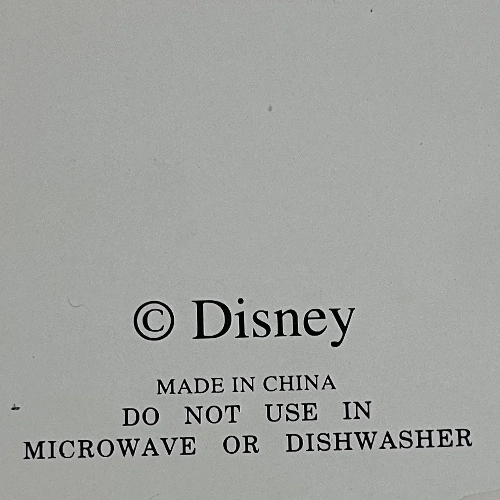 Vintage Disney plate